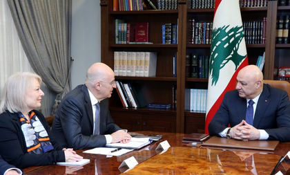 Greek Defence Minister says ready to support Lebanese army | Greek Defence Minister says ready to support Lebanese army Greek Defence Minister says ready to support Lebanese army | Greek Defence Minister says ready to support Lebanese army