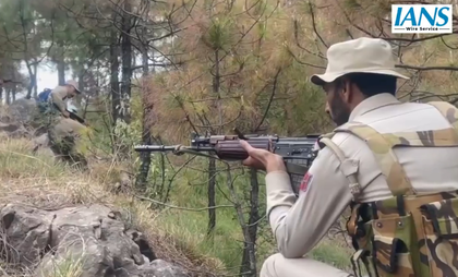 Firing resumes between security forces and terrorists in J&K’s Udhampur | Firing resumes between security forces and terrorists in J&K’s Udhampur Firing resumes between security forces and terrorists in J&K’s Udhampur | Firing resumes between security forces and terrorists in J&K’s Udhampur