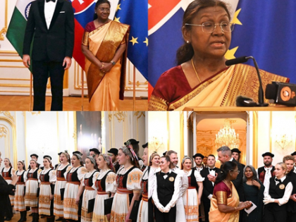 Slovak President hosts banquet at Bratislava Castle in honour of Prez Murmu | Slovak President hosts banquet at Bratislava Castle in honour of Prez Murmu Slovak President hosts banquet at Bratislava Castle in honour of Prez Murmu | Slovak President hosts banquet at Bratislava Castle in honour of Prez Murmu