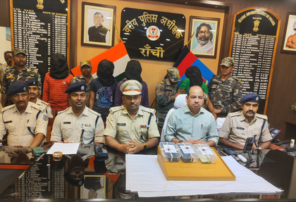 Four including shooter arrested in BJP leader Anil Tiger’s murder case in Ranchi | Four including shooter arrested in BJP leader Anil Tiger’s murder case in Ranchi Four including shooter arrested in BJP leader Anil Tiger’s murder case in Ranchi | Four including shooter arrested in BJP leader Anil Tiger’s murder case in Ranchi