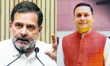 Rahul poses three questions to PM Modi on jobs, BJP rebuts charges with 'hard facts' | Rahul poses three questions to PM Modi on jobs, BJP rebuts charges with 'hard facts' Rahul poses three questions to PM Modi on jobs, BJP rebuts charges with 'hard facts' | Rahul poses three questions to PM Modi on jobs, BJP rebuts charges with 'hard facts'