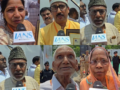 Ayushman Card beneficiaries, GI tag recipients laud PM Modi for transformative initiatives in Varanasi | Ayushman Card beneficiaries, GI tag recipients laud PM Modi for transformative initiatives in Varanasi Ayushman Card beneficiaries, GI tag recipients laud PM Modi for transformative initiatives in Varanasi | Ayushman Card beneficiaries, GI tag recipients laud PM Modi for transformative initiatives in Varanasi