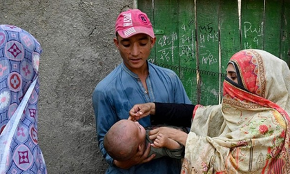 Poliovirus detected in sewage samples from Pakistan's 20 districts | Poliovirus detected in sewage samples from Pakistan's 20 districts Poliovirus detected in sewage samples from Pakistan's 20 districts | Poliovirus detected in sewage samples from Pakistan's 20 districts