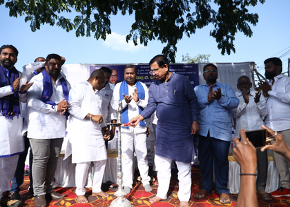 Respect for Ambedkar only under NDA: Union Minister | Respect for Ambedkar only under NDA: Union Minister Respect for Ambedkar only under NDA: Union Minister | Respect for Ambedkar only under NDA: Union Minister