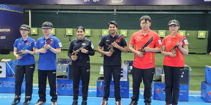 Shooting World Cup: Suruchi, Saurabh pair strikes gold in Lima | Shooting World Cup: Suruchi, Saurabh pair strikes gold in Lima Shooting World Cup: Suruchi, Saurabh pair strikes gold in Lima | Shooting World Cup: Suruchi, Saurabh pair strikes gold in Lima