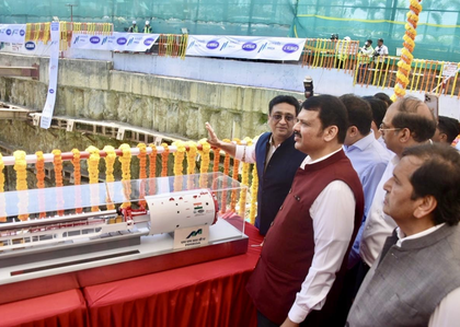 Maha: Metro Line 7A underground tunnel breakthrough successfully completed | Maha: Metro Line 7A underground tunnel breakthrough successfully completed Maha: Metro Line 7A underground tunnel breakthrough successfully completed | Maha: Metro Line 7A underground tunnel breakthrough successfully completed