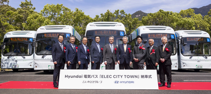 Hyundai Motor makes first-ever delivery of electric buses in Japan | Hyundai Motor makes first-ever delivery of electric buses in Japan Hyundai Motor makes first-ever delivery of electric buses in Japan | Hyundai Motor makes first-ever delivery of electric buses in Japan