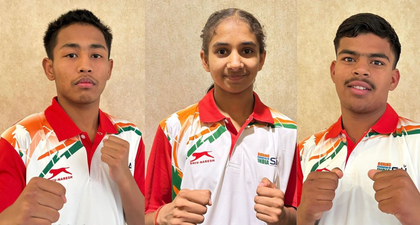 Five more Indians progress to semis at Asian U-15 & U-17 Boxing Championships on Day 5 | Five more Indians progress to semis at Asian U-15 & U-17 Boxing Championships on Day 5 Five more Indians progress to semis at Asian U-15 & U-17 Boxing Championships on Day 5 | Five more Indians progress to semis at Asian U-15 & U-17 Boxing Championships on Day 5
