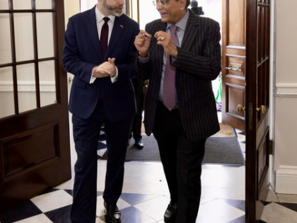 Piyush Goyal holds talks on free trade pact with UK counterpart J. Reynolds | Piyush Goyal holds talks on free trade pact with UK counterpart J. Reynolds Piyush Goyal holds talks on free trade pact with UK counterpart J. Reynolds | Piyush Goyal holds talks on free trade pact with UK counterpart J. Reynolds