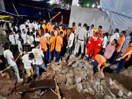 Eight devotees killed in wall collapse at Simhachalam temple in Andhra Pradesh | Eight devotees killed in wall collapse at Simhachalam temple in Andhra Pradesh Eight devotees killed in wall collapse at Simhachalam temple in Andhra Pradesh | Eight devotees killed in wall collapse at Simhachalam temple in Andhra Pradesh