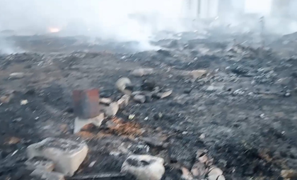 Slums reduced to ashes as massive fire rips through Gurugram’s sector 102 | Slums reduced to ashes as massive fire rips through Gurugram’s sector 102 Slums reduced to ashes as massive fire rips through Gurugram’s sector 102 | Slums reduced to ashes as massive fire rips through Gurugram’s sector 102