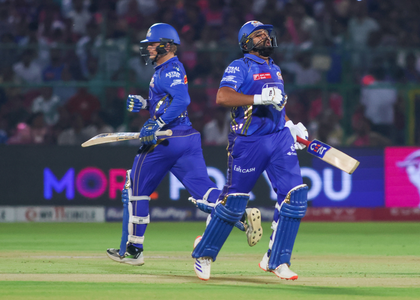 IPL 2025: Rickleton, Rohit fifties, Suryakumar and Hardik cameos power MI to 217/2 | IPL 2025: Rickleton, Rohit fifties, Suryakumar and Hardik cameos power MI to 217/2