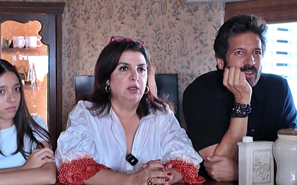 Farah Khan reveals SRK’s reaction on shooting with her cook | Farah Khan reveals SRK’s reaction on shooting with her cook Farah Khan reveals SRK’s reaction on shooting with her cook | Farah Khan reveals SRK’s reaction on shooting with her cook
