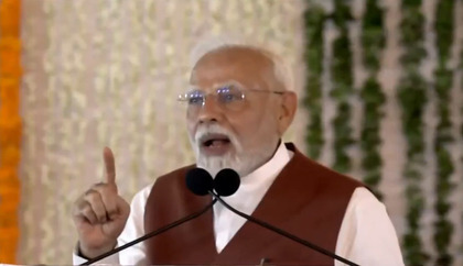 PM Modi re-launches Amaravati capital works | PM Modi re-launches Amaravati capital works PM Modi re-launches Amaravati capital works | PM Modi re-launches Amaravati capital works