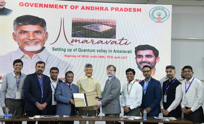 Andhra Pradesh signs MoUs to set up Quantum Valley in Amaravati | Andhra Pradesh signs MoUs to set up Quantum Valley in Amaravati Andhra Pradesh signs MoUs to set up Quantum Valley in Amaravati | Andhra Pradesh signs MoUs to set up Quantum Valley in Amaravati