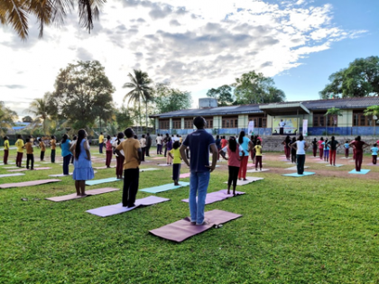 50-day countdown to International Day of Yoga celebrated across the globe | 50-day countdown to International Day of Yoga celebrated across the globe 50-day countdown to International Day of Yoga celebrated across the globe | 50-day countdown to International Day of Yoga celebrated across the globe
