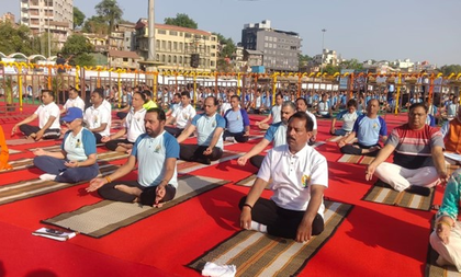 Yoga Day becoming powerful global movement uniting humanity: Ayush Minister | Yoga Day becoming powerful global movement uniting humanity: Ayush Minister Yoga Day becoming powerful global movement uniting humanity: Ayush Minister | Yoga Day becoming powerful global movement uniting humanity: Ayush Minister