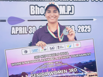 Swati wins bronze in seniors; Shivani in juniors in women’s national archery | Swati wins bronze in seniors; Shivani in juniors in women’s national archery Swati wins bronze in seniors; Shivani in juniors in women’s national archery | Swati wins bronze in seniors; Shivani in juniors in women’s national archery