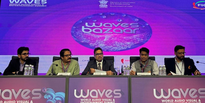 ‘WAVES Bazaar’ garners over Rs 250 crore, unveils major global alliances | ‘WAVES Bazaar’ garners over Rs 250 crore, unveils major global alliances ‘WAVES Bazaar’ garners over Rs 250 crore, unveils major global alliances | ‘WAVES Bazaar’ garners over Rs 250 crore, unveils major global alliances