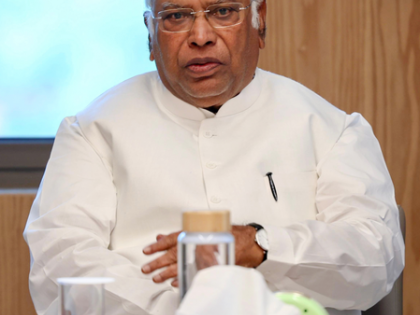 Kharge calls for social security measures for unorganised sector on INTUC foundation day | Kharge calls for social security measures for unorganised sector on INTUC foundation day Kharge calls for social security measures for unorganised sector on INTUC foundation day | Kharge calls for social security measures for unorganised sector on INTUC foundation day