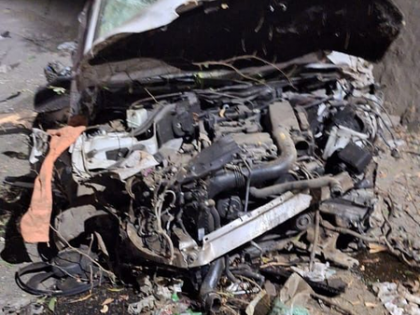 Pune hit-and-run: Merc crushes biker to death, falls off highway bridge | Pune hit-and-run: Merc crushes biker to death, falls off highway bridge Pune hit-and-run: Merc crushes biker to death, falls off highway bridge | Pune hit-and-run: Merc crushes biker to death, falls off highway bridge