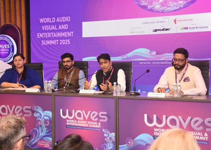 Inaugural ‘WAVES Bazaar’ to see deals worth Rs 1,000 crore: Govt | Inaugural ‘WAVES Bazaar’ to see deals worth Rs 1,000 crore: Govt Inaugural ‘WAVES Bazaar’ to see deals worth Rs 1,000 crore: Govt | Inaugural ‘WAVES Bazaar’ to see deals worth Rs 1,000 crore: Govt
