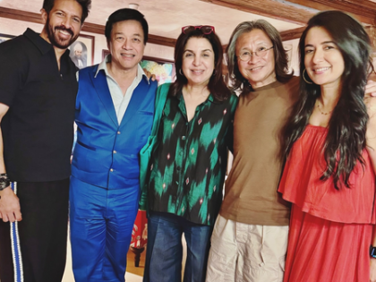 Farah Khan reunited with her ‘2 Chinese directors’ courtesy ‘83’ director Kabir Khan, his wife | Farah Khan reunited with her ‘2 Chinese directors’ courtesy ‘83’ director Kabir Khan, his wife Farah Khan reunited with her ‘2 Chinese directors’ courtesy ‘83’ director Kabir Khan, his wife | Farah Khan reunited with her ‘2 Chinese directors’ courtesy ‘83’ director Kabir Khan, his wife