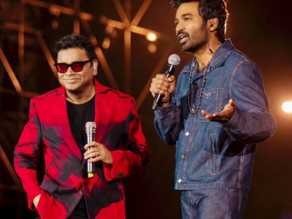 Dhanush surprises the audience at A. R. Rahman’s Mumbai concert | Dhanush surprises the audience at A. R. Rahman’s Mumbai concert Dhanush surprises the audience at A. R. Rahman’s Mumbai concert | Dhanush surprises the audience at A. R. Rahman’s Mumbai concert