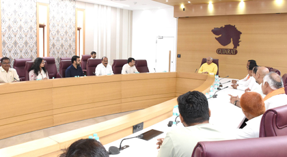 Chhattisgarh officials visit Gujarat to study tech-driven rural development | Chhattisgarh officials visit Gujarat to study tech-driven rural development Chhattisgarh officials visit Gujarat to study tech-driven rural development | Chhattisgarh officials visit Gujarat to study tech-driven rural development