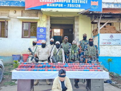 Security forces seize drugs valued at Rs 48.7 crore in Manipur; one held | Security forces seize drugs valued at Rs 48.7 crore in Manipur; one held Security forces seize drugs valued at Rs 48.7 crore in Manipur; one held | Security forces seize drugs valued at Rs 48.7 crore in Manipur; one held