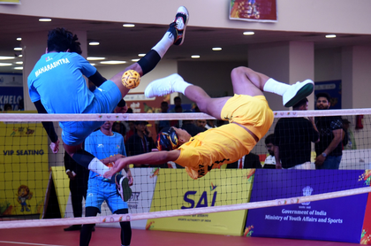 Inspired by World Cup glory, Sepak Takraw joins Khelo India Youth Games roster | Inspired by World Cup glory, Sepak Takraw joins Khelo India Youth Games roster Inspired by World Cup glory, Sepak Takraw joins Khelo India Youth Games roster | Inspired by World Cup glory, Sepak Takraw joins Khelo India Youth Games roster