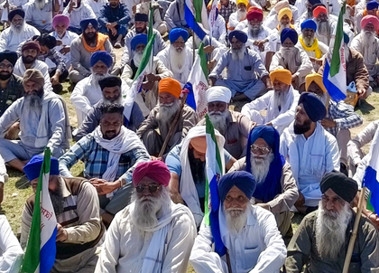 Farmers in Punjab on protest march to surround Shambhu police station | Farmers in Punjab on protest march to surround Shambhu police station Farmers in Punjab on protest march to surround Shambhu police station | Farmers in Punjab on protest march to surround Shambhu police station