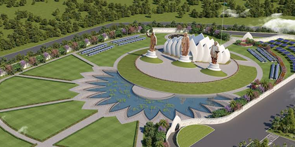 UP: Rashtriya Prerna Sthal nears completion, international convention centre takes shape | UP: Rashtriya Prerna Sthal nears completion, international convention centre takes shape UP: Rashtriya Prerna Sthal nears completion, international convention centre takes shape | UP: Rashtriya Prerna Sthal nears completion, international convention centre takes shape