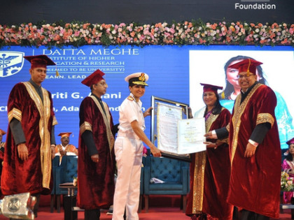 Priti Adani awarded 2nd doctorate for 'exceptional contributions to social service' | Priti Adani awarded 2nd doctorate for 'exceptional contributions to social service' Priti Adani awarded 2nd doctorate for 'exceptional contributions to social service' | Priti Adani awarded 2nd doctorate for 'exceptional contributions to social service'