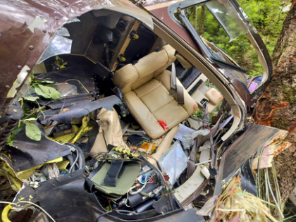 Five killed, 2 injured as helicopter crashes near Uttarakhand's Gangnani | Five killed, 2 injured as helicopter crashes near Uttarakhand's Gangnani Five killed, 2 injured as helicopter crashes near Uttarakhand's Gangnani | Five killed, 2 injured as helicopter crashes near Uttarakhand's Gangnani