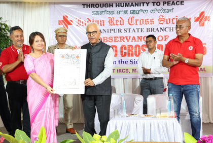 Manipur Guv praises Red Cross for its support to violence-hit, displaced people | Manipur Guv praises Red Cross for its support to violence-hit, displaced people Manipur Guv praises Red Cross for its support to violence-hit, displaced people | Manipur Guv praises Red Cross for its support to violence-hit, displaced people