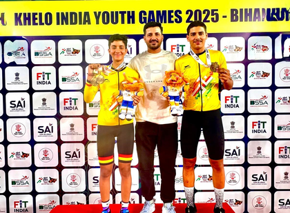 KIYG 2025: Endurance, father’s backing fuel cyclist Harshita Jakhar’s triple gold haul | KIYG 2025: Endurance, father’s backing fuel cyclist Harshita Jakhar’s triple gold haul KIYG 2025: Endurance, father’s backing fuel cyclist Harshita Jakhar’s triple gold haul | KIYG 2025: Endurance, father’s backing fuel cyclist Harshita Jakhar’s triple gold haul