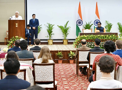 Prime Minister Modi has exemplified Kautilya's philosophy in action: V-P Dhankhar | Prime Minister Modi has exemplified Kautilya's philosophy in action: V-P Dhankhar Prime Minister Modi has exemplified Kautilya's philosophy in action: V-P Dhankhar | Prime Minister Modi has exemplified Kautilya's philosophy in action: V-P Dhankhar