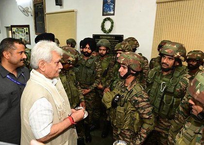 Our armed forces ready to deal with any situation: J&K LG | Our armed forces ready to deal with any situation: J&K LG Our armed forces ready to deal with any situation: J&K LG | Our armed forces ready to deal with any situation: J&K LG
