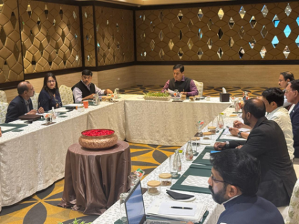 Sonowal takes stock of key port projects, cargo movement amid tensions with Pakistan | Sonowal takes stock of key port projects, cargo movement amid tensions with Pakistan Sonowal takes stock of key port projects, cargo movement amid tensions with Pakistan | Sonowal takes stock of key port projects, cargo movement amid tensions with Pakistan