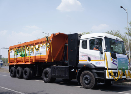 Adani Group deploys India’s 1st hydrogen-powered truck for mining logistics | Adani Group deploys India’s 1st hydrogen-powered truck for mining logistics Adani Group deploys India’s 1st hydrogen-powered truck for mining logistics | Adani Group deploys India’s 1st hydrogen-powered truck for mining logistics