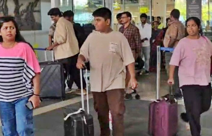 Five TN students return safely from Punjab as India-Pak tensions escalate | Five TN students return safely from Punjab as India-Pak tensions escalate Five TN students return safely from Punjab as India-Pak tensions escalate | Five TN students return safely from Punjab as India-Pak tensions escalate