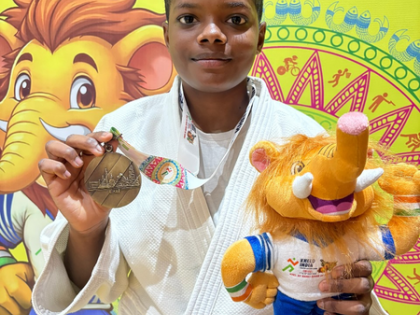 KIYG 2025: Khushbu Darjada keeps ‘Mini Africa’ family's judo legacy alive with gold | KIYG 2025: Khushbu Darjada keeps ‘Mini Africa’ family's judo legacy alive with gold KIYG 2025: Khushbu Darjada keeps ‘Mini Africa’ family's judo legacy alive with gold | KIYG 2025: Khushbu Darjada keeps ‘Mini Africa’ family's judo legacy alive with gold