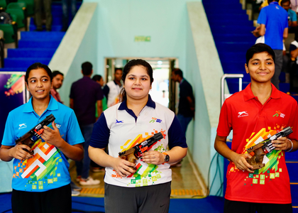 KIYG 2025: Naamya Kapoor gets Delhi’s first Shooting gold on final day of competition | KIYG 2025: Naamya Kapoor gets Delhi’s first Shooting gold on final day of competition KIYG 2025: Naamya Kapoor gets Delhi’s first Shooting gold on final day of competition | KIYG 2025: Naamya Kapoor gets Delhi’s first Shooting gold on final day of competition