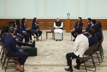 PM Modi’s heartwarming chat with World Cup-winning women’s cricket team goes viral | PM Modi’s heartwarming chat with World Cup-winning women’s cricket team goes viral PM Modi’s heartwarming chat with World Cup-winning women’s cricket team goes viral | PM Modi’s heartwarming chat with World Cup-winning women’s cricket team goes viral