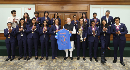 The entire nation is watching and feeling proud: PM Modi tells Indian women’s team on historic triumph | The entire nation is watching and feeling proud: PM Modi tells Indian women’s team on historic triumph The entire nation is watching and feeling proud: PM Modi tells Indian women’s team on historic triumph | The entire nation is watching and feeling proud: PM Modi tells Indian women’s team on historic triumph
