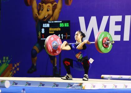KIYG 2025: NCOE Lucknow’s Aisengfa Gogoi breaks youth national record, clinches 55kg weightlifting gold | KIYG 2025: NCOE Lucknow’s Aisengfa Gogoi breaks youth national record, clinches 55kg weightlifting gold KIYG 2025: NCOE Lucknow’s Aisengfa Gogoi breaks youth national record, clinches 55kg weightlifting gold | KIYG 2025: NCOE Lucknow’s Aisengfa Gogoi breaks youth national record, clinches 55kg weightlifting gold