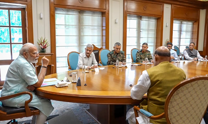 PM Modi chairs high-level meet with top ministers, NSA, CDS, tri-service chiefs | PM Modi chairs high-level meet with top ministers, NSA, CDS, tri-service chiefs PM Modi chairs high-level meet with top ministers, NSA, CDS, tri-service chiefs | PM Modi chairs high-level meet with top ministers, NSA, CDS, tri-service chiefs