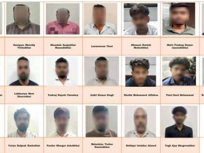 Telangana Cyber Security Bureau nabs 20 cyber fraudsters from Gujarat | Telangana Cyber Security Bureau nabs 20 cyber fraudsters from Gujarat Telangana Cyber Security Bureau nabs 20 cyber fraudsters from Gujarat | Telangana Cyber Security Bureau nabs 20 cyber fraudsters from Gujarat