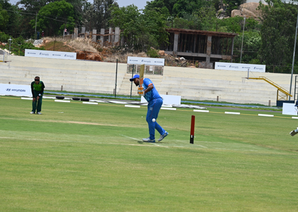 India beat South Africa by eight wickets in Samarth Championship for Blind Cricket | India beat South Africa by eight wickets in Samarth Championship for Blind Cricket